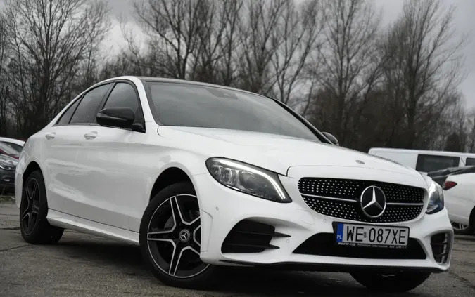 mercedes benz Mercedes-Benz Klasa C cena 126688 przebieg: 157000, rok produkcji 2019 z Sieniawa